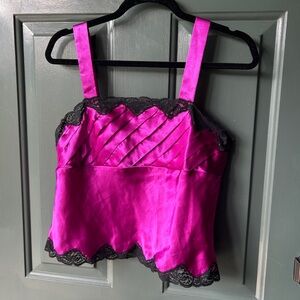 Victoria’s Secret satin tank top y2k